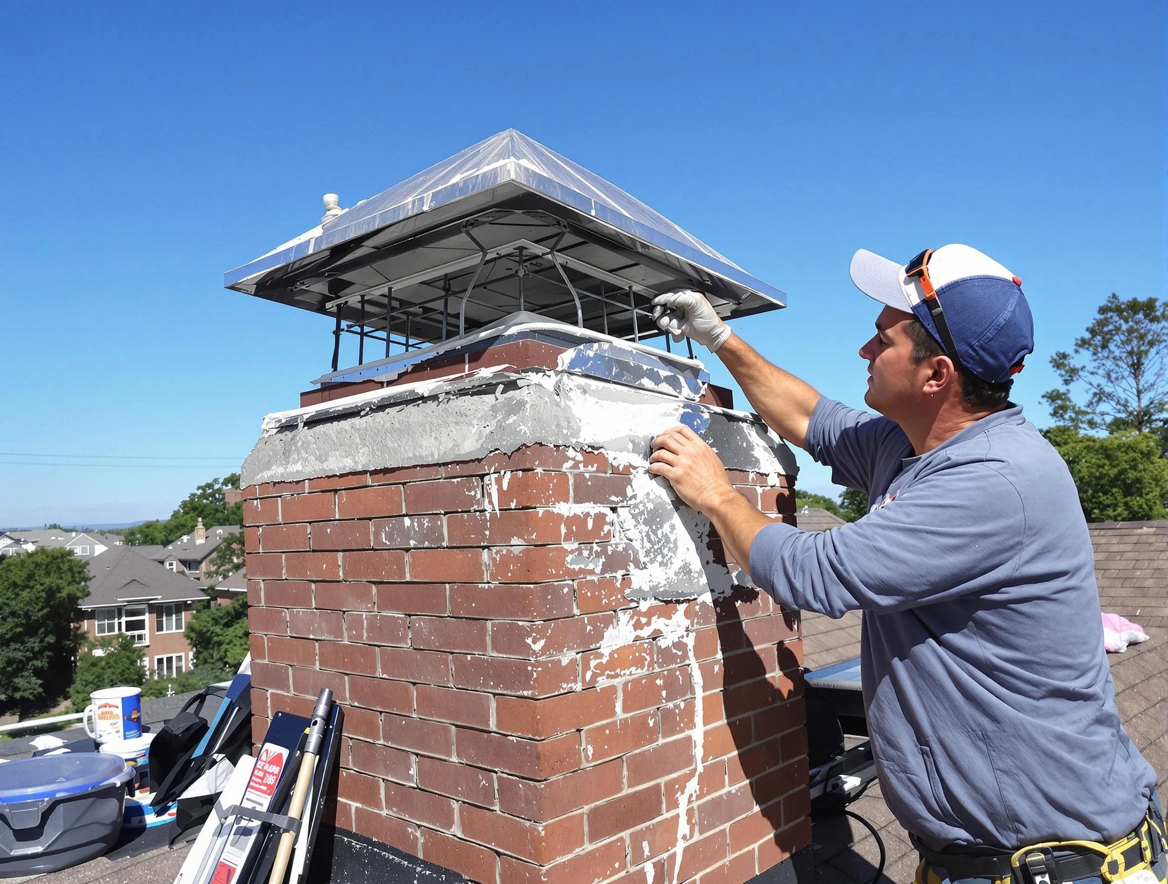 Chimney Crown Services service in Lone Tree, CO