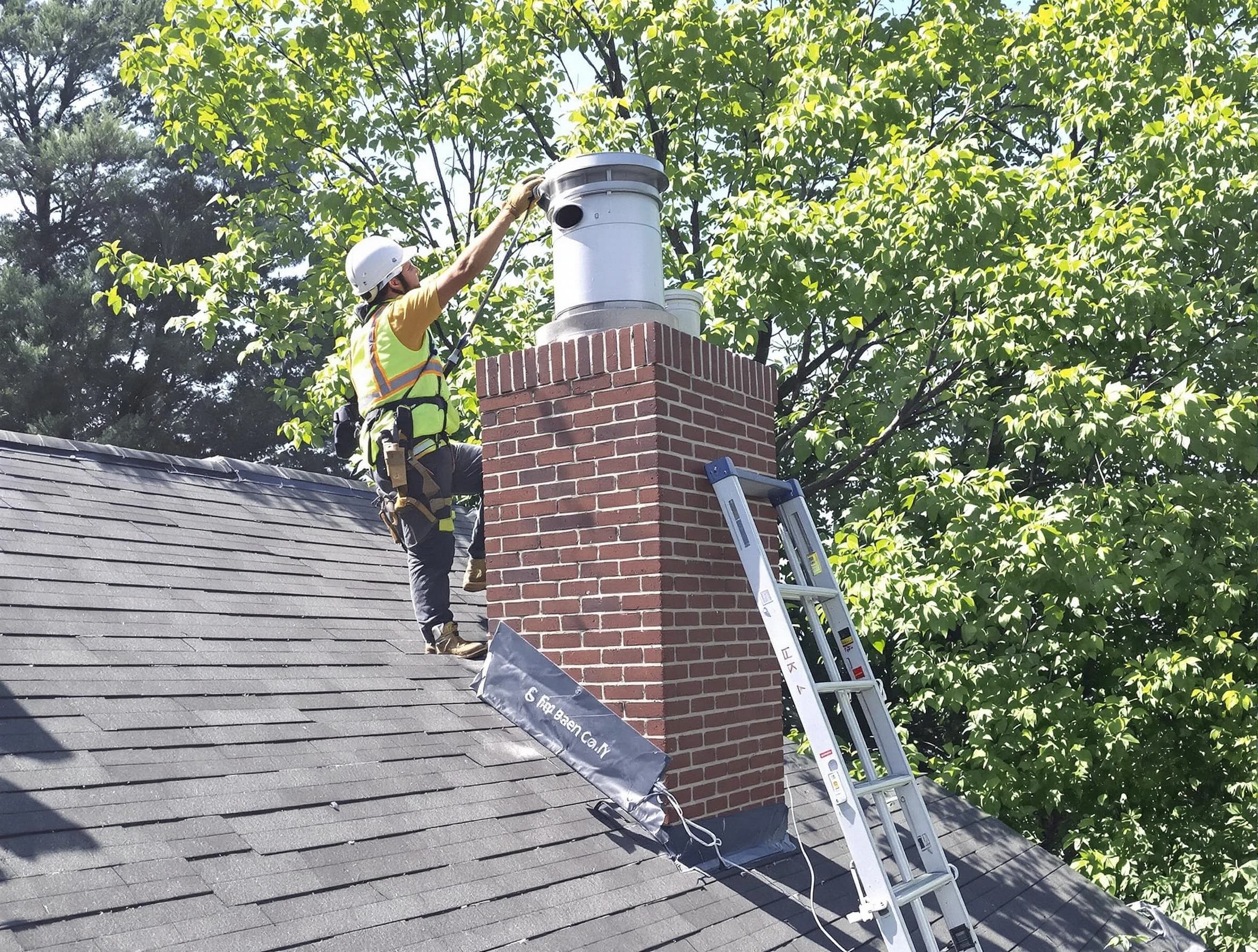 Chimney liner inspection by Lone Tree Chimney Sweep in Lone Tree, CO