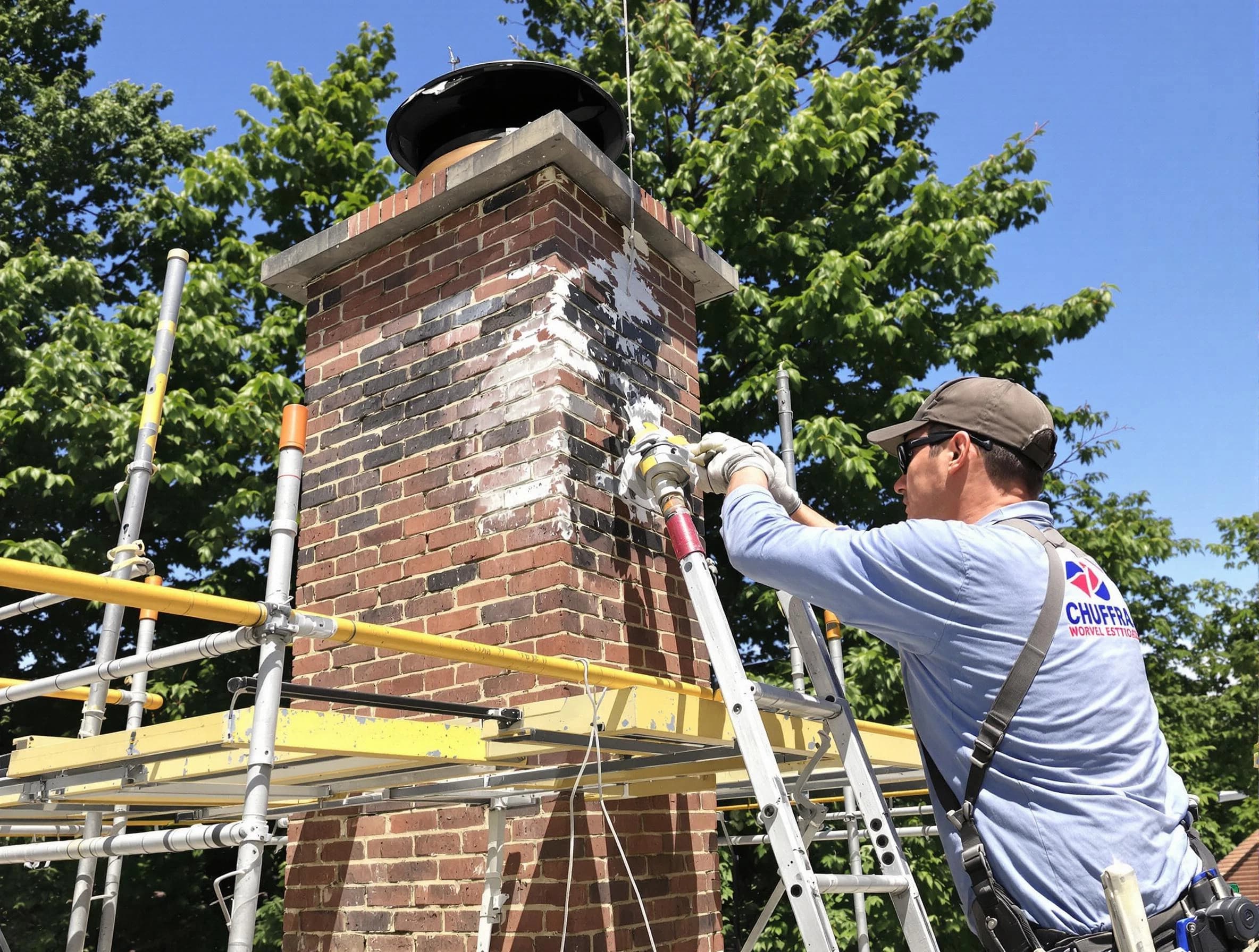Structural chimney repair by Lone Tree Chimney Sweep in Lone Tree, CO