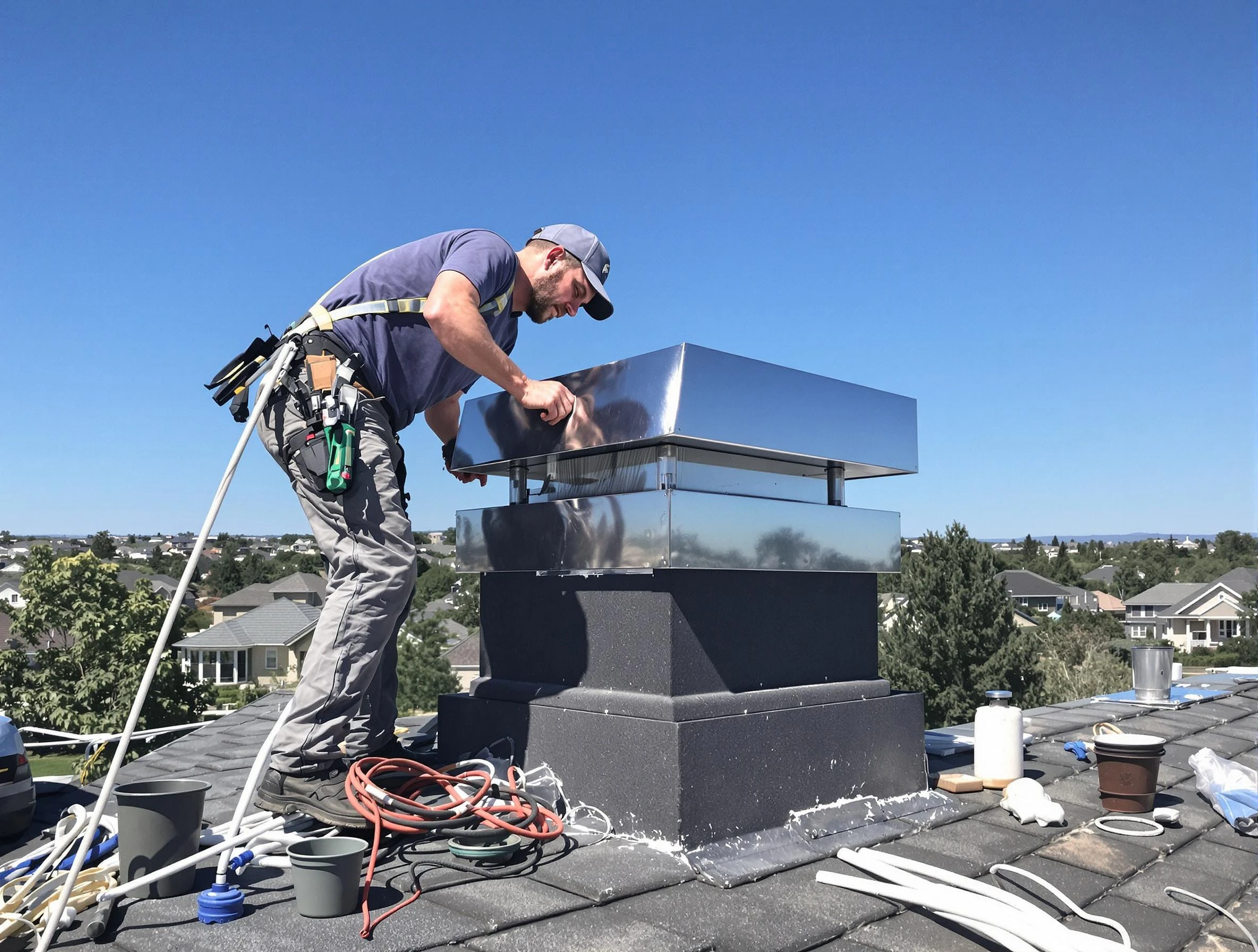Chimney Cap Services service in Lone Tree, CO