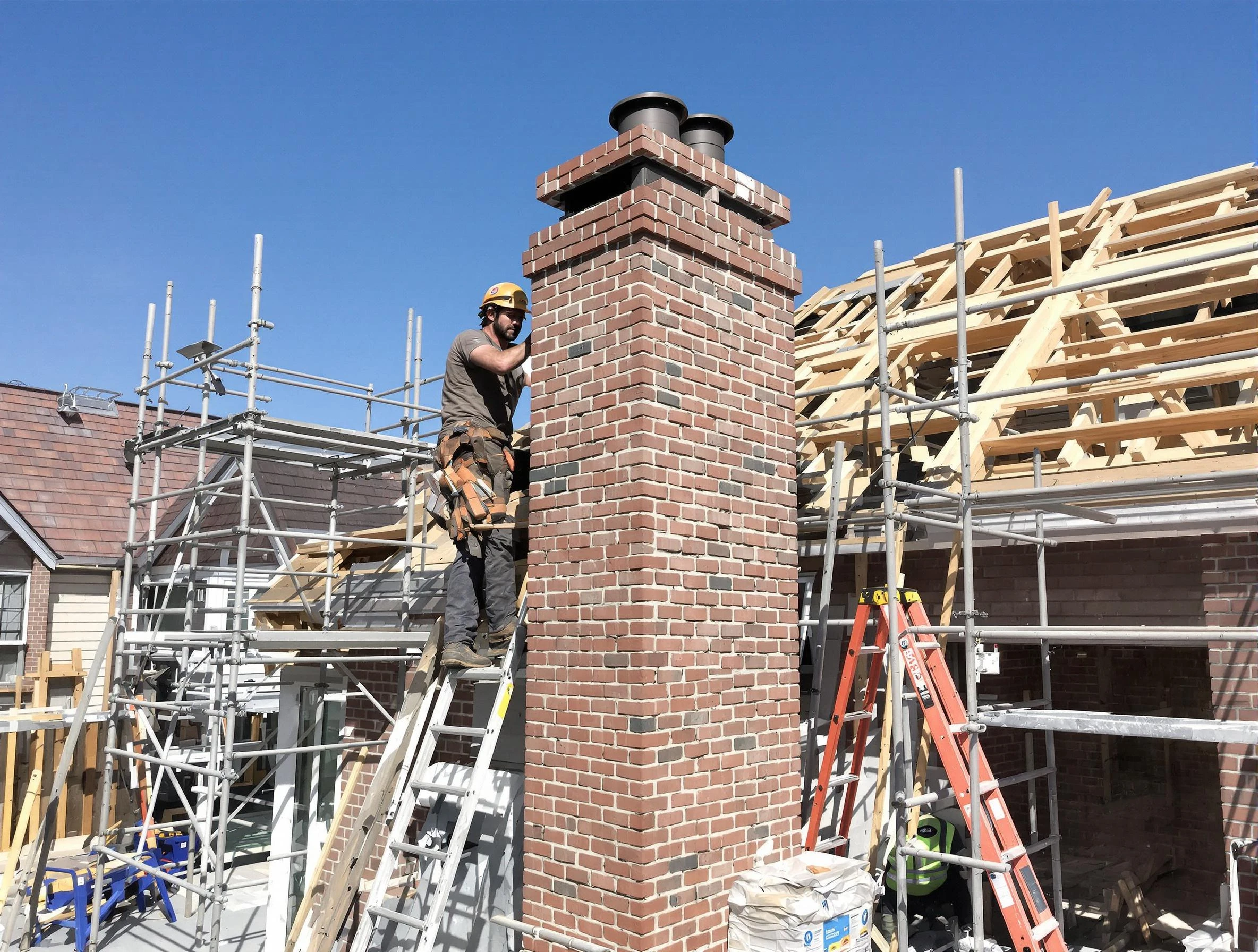 New chimney installation completed by Lone Tree Chimney Sweep in Lone Tree, CO